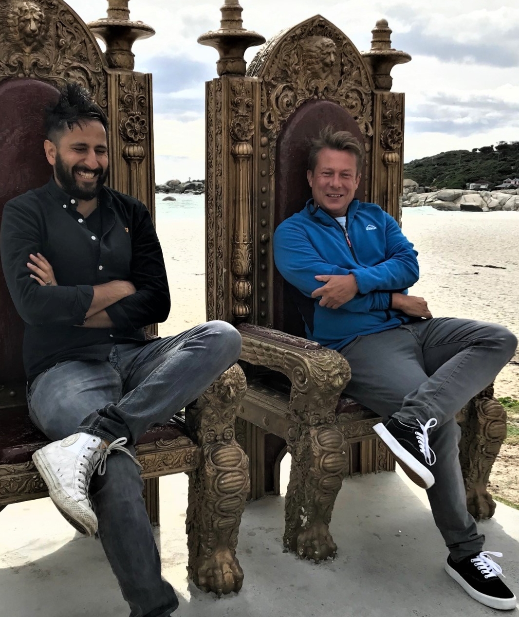 Niclas Thelander, founder, and Anurag Bhalla, cofounder, of Outsized